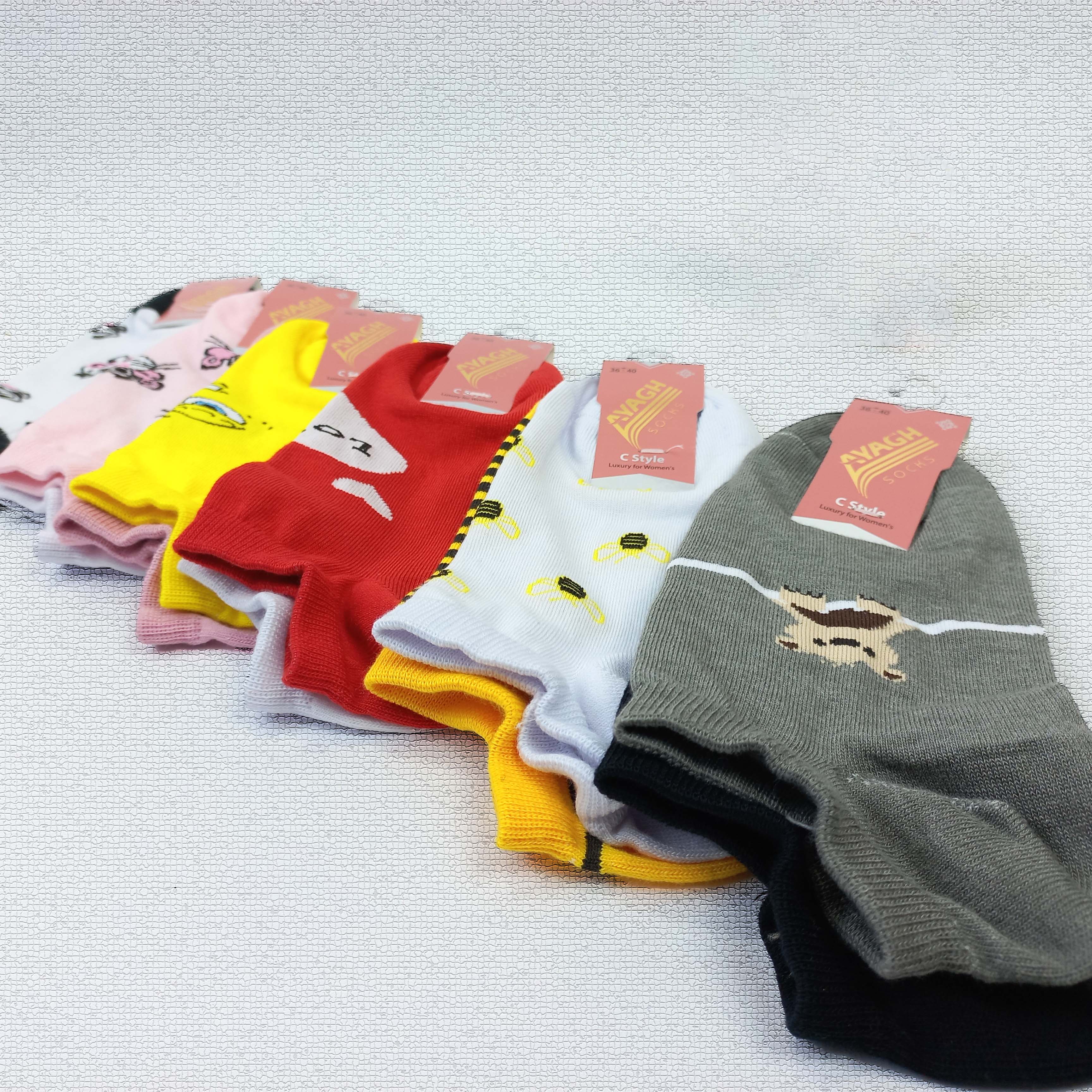 جوراب زنانه مدل تا به تا