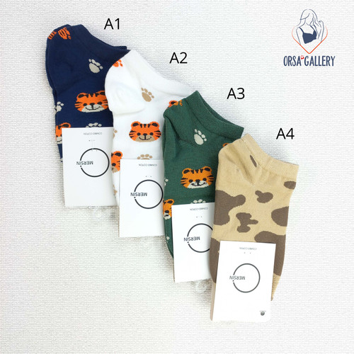 جوراب مچی زنانه طرح دار