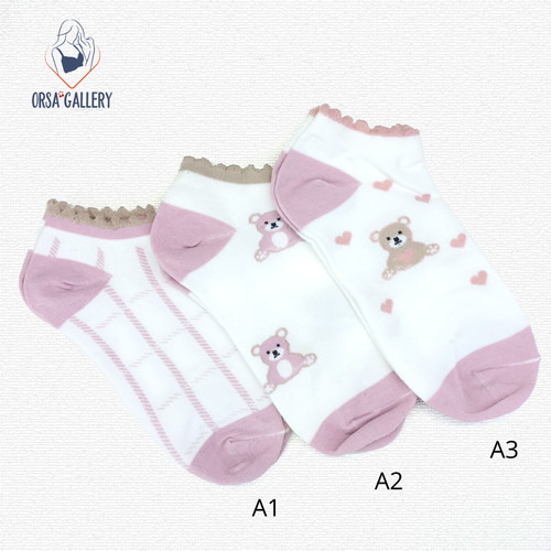 جوراب مچی زنانه طرح دار