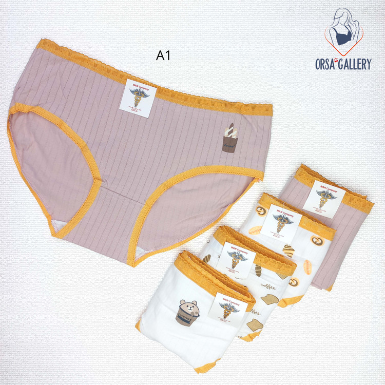 شورت زنانه فانتزی نخی طرح کاپ کیک