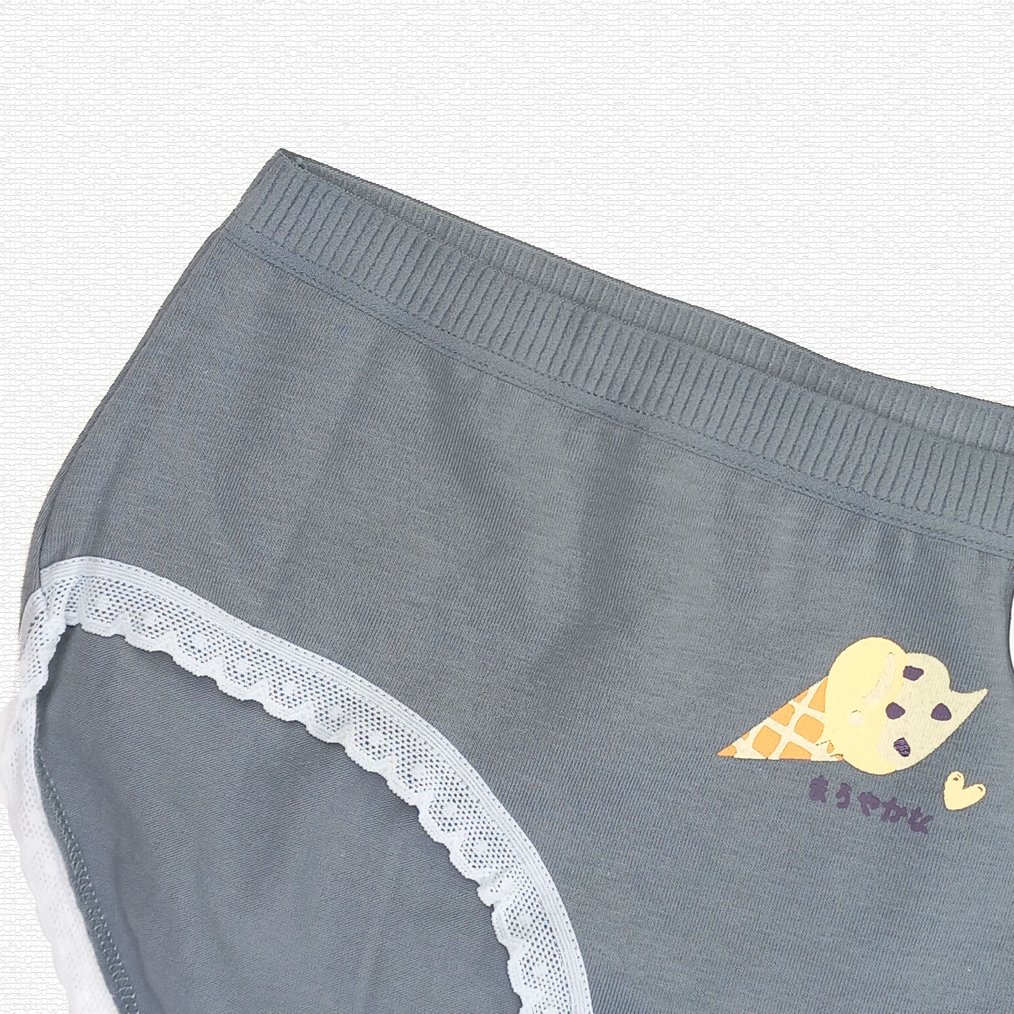 شورت زنانه فانتزی نخی طرح کاپ کیک