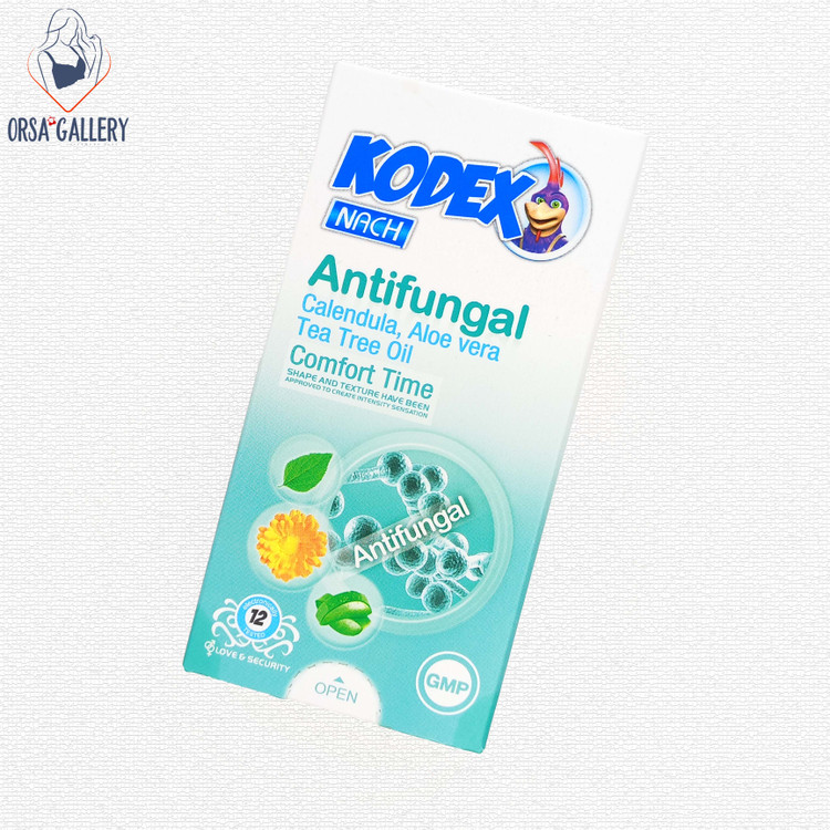 کاندوم مدل ضدقارچ بسته 12 عددی کدکس / Kodex