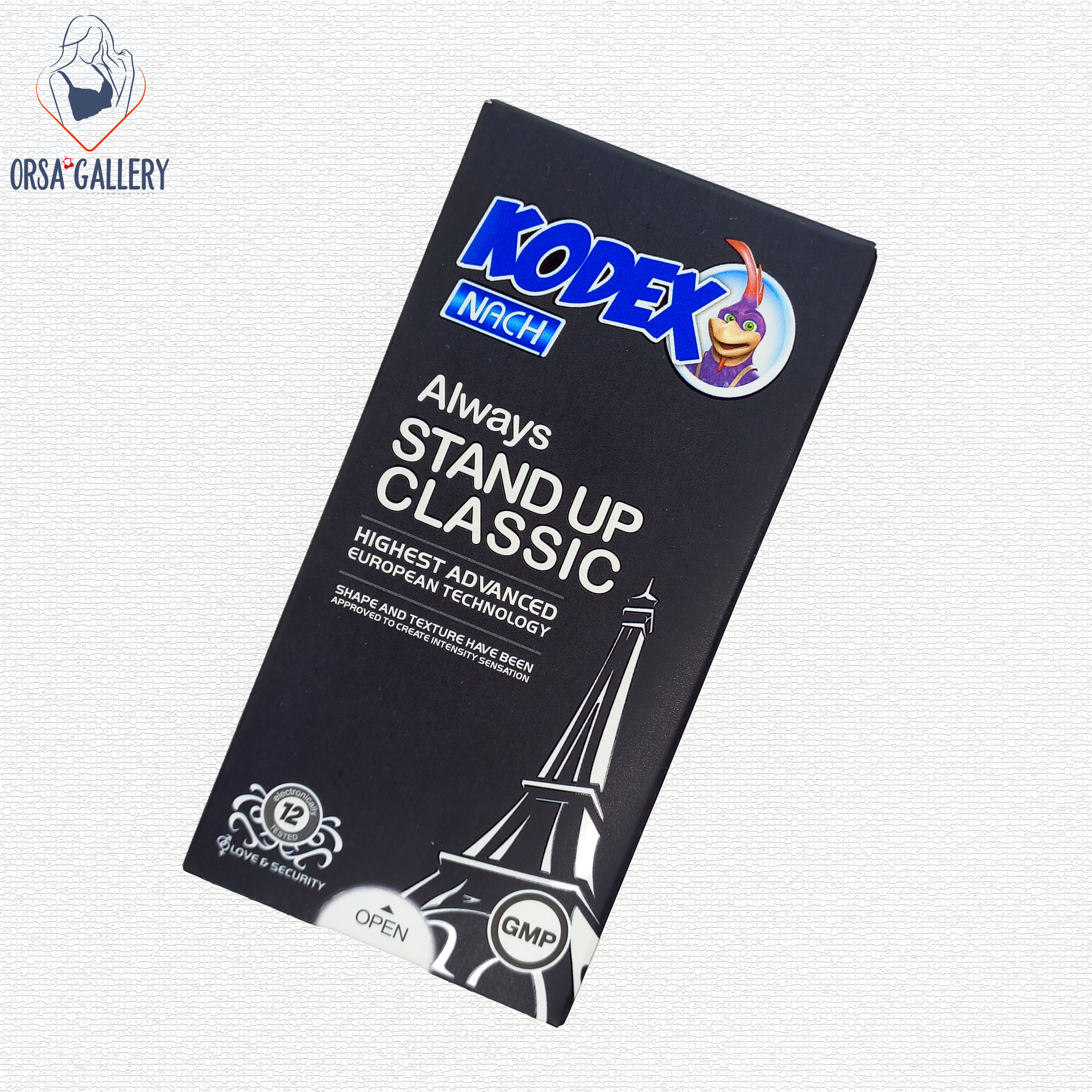 کاندوم مدل Stand Up Classic بسته 12 عددی کدکس / Kodex