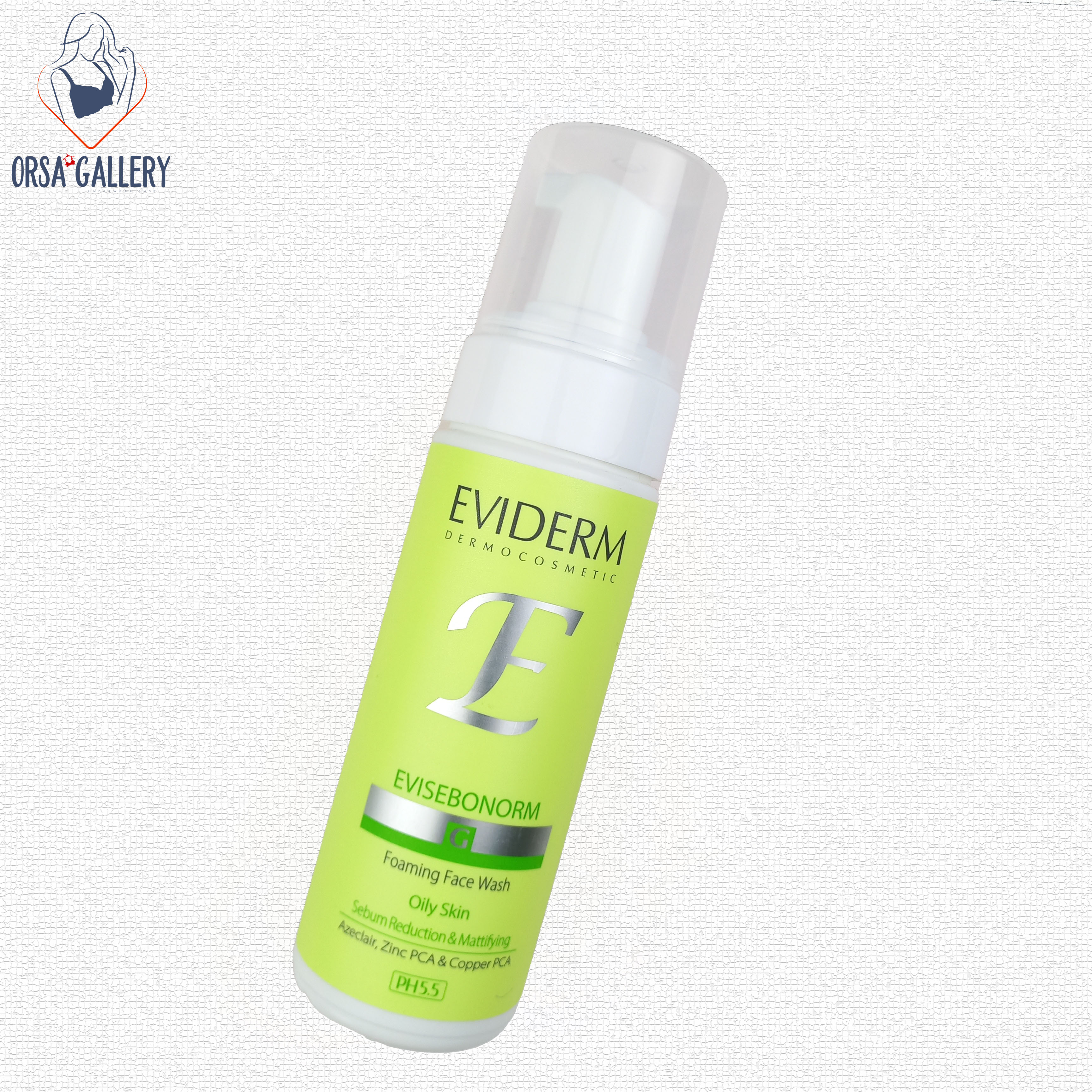 فوم شستشوی صورت مناسب پوست چرب اوی سبونورم اویدرم / Eviderm