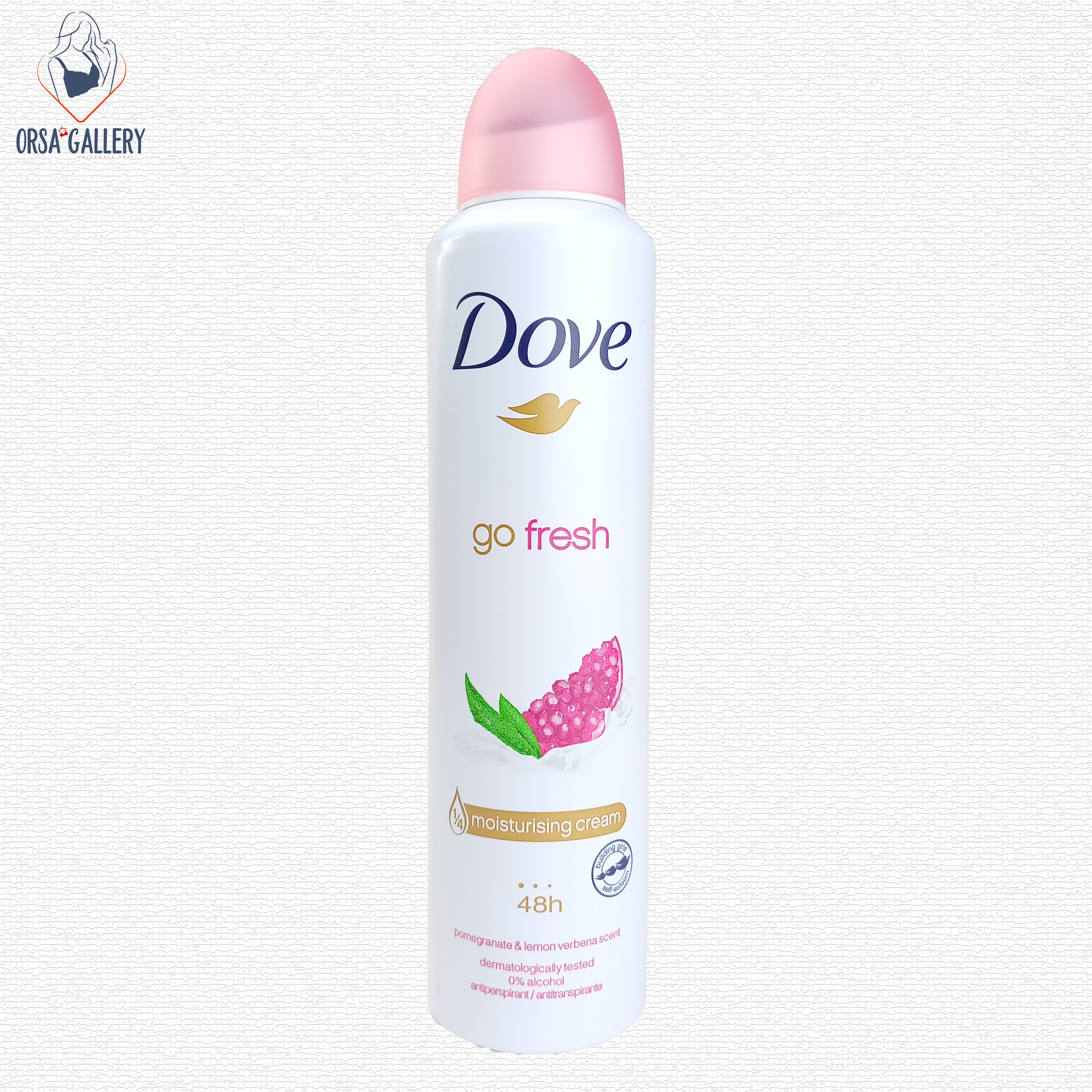 اسپری بدن داو با رایحه انار و به‌لیمو