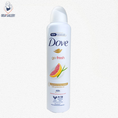 اسپری بدن داو با رایحه گریپ فروت و علف لیمو حجم 250ml