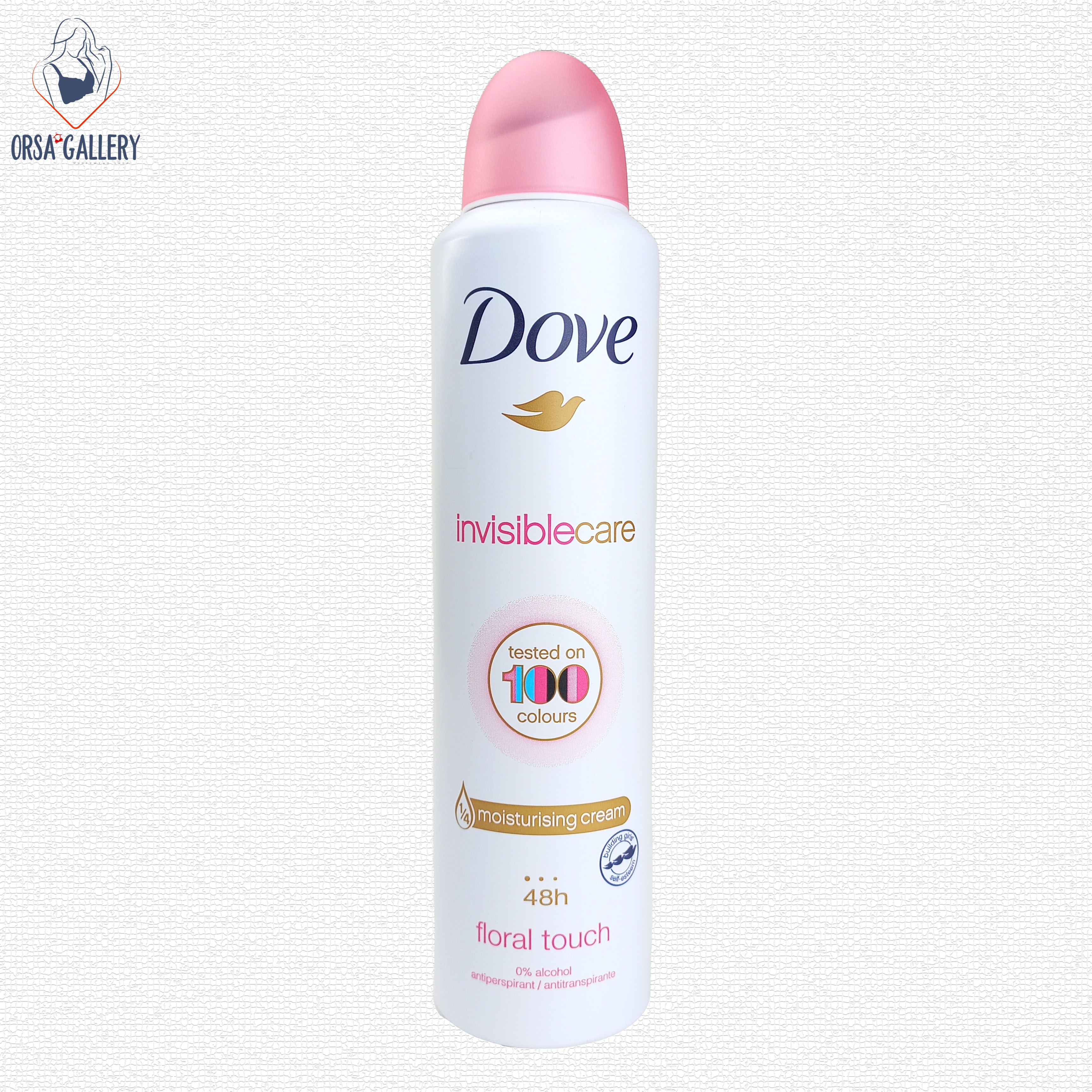 اسپری بدن داو مدل Invisible Care حجم 250ml