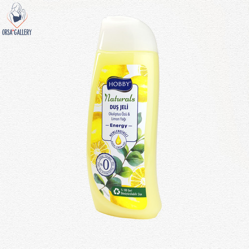 شامپو بدن هوبی با رایحه لیمو و اکالیپتوس حجم 500ml