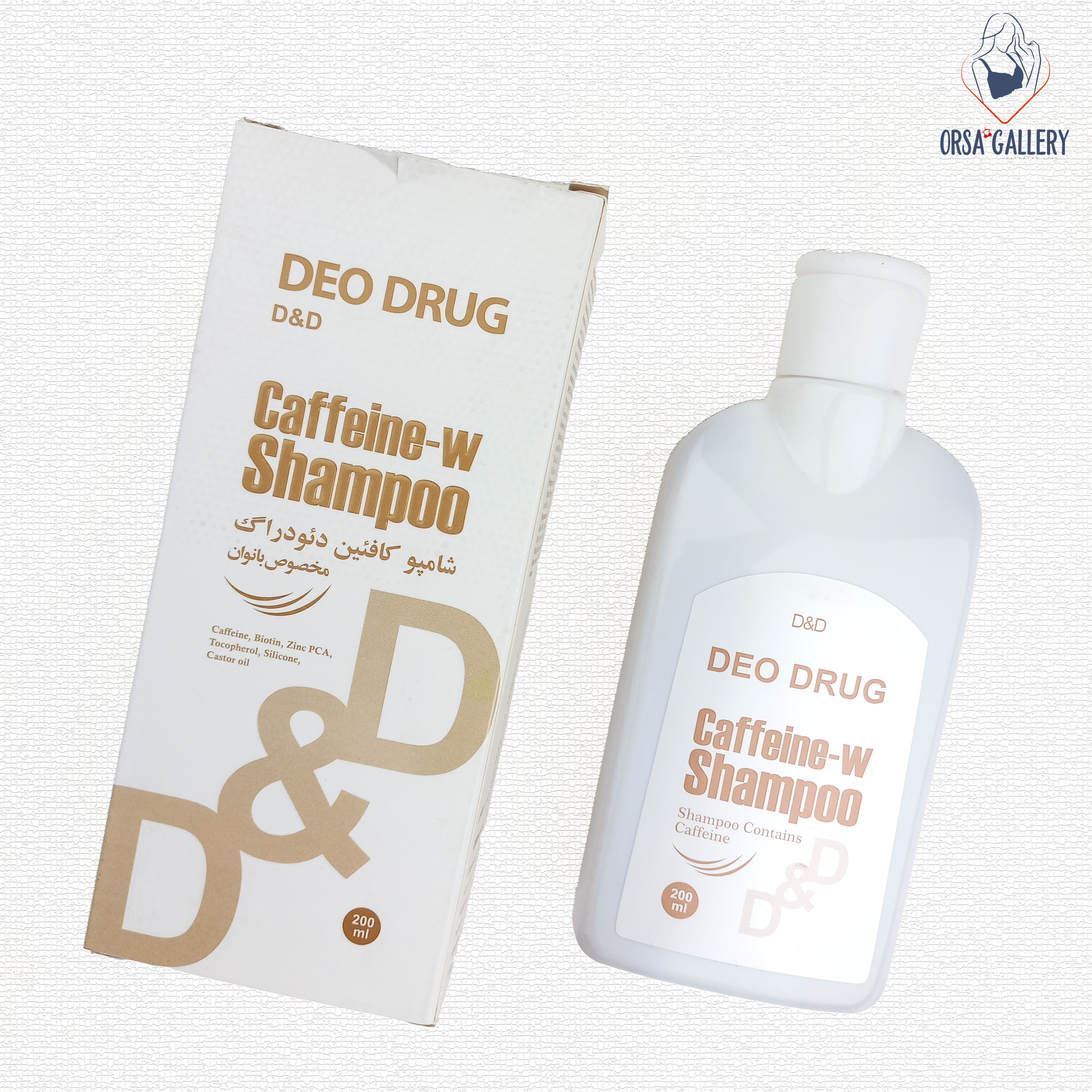 شامپو کافئین ضد ریزش بانوان دئودراگ / Deo Drug