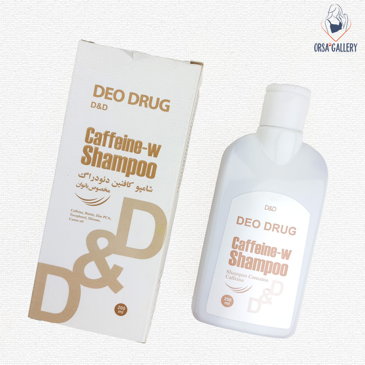 شامپو کافئین ضد ریزش بانوان دئودراگ / Deo Drug