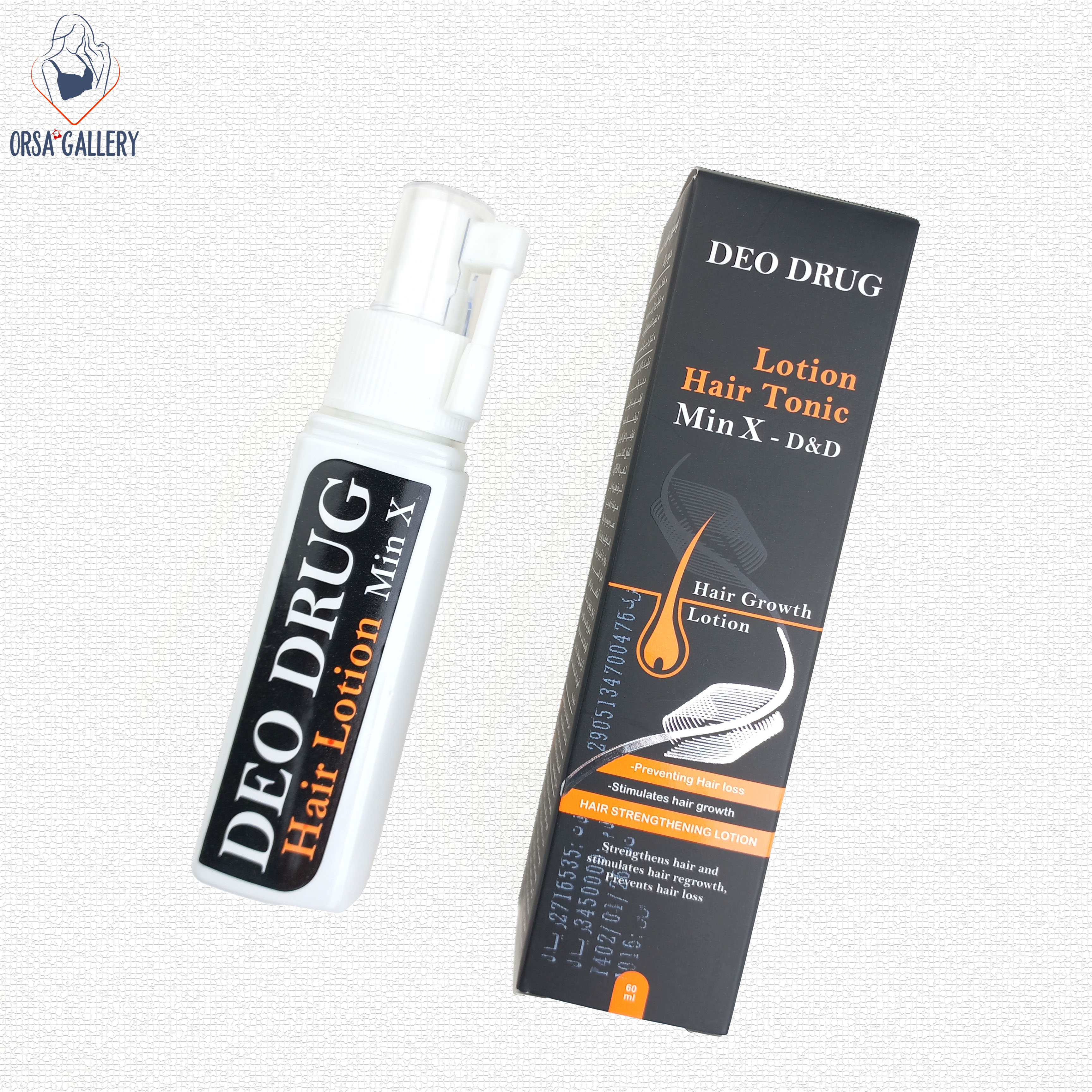 لوسیون تقویت کننده مو MIN X دئودراگ  / Deo Drug