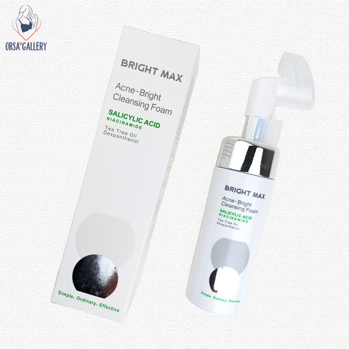 فوم پاک کننده صورت آکنه برایت مناسب پوست چرب و مختلط برایت مکس / Bright Max
