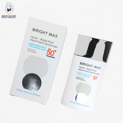فلوئید ضد آفتاب آکوافیوژن هیدرا برایت +SPF50 برایت مکس / Bright Max
