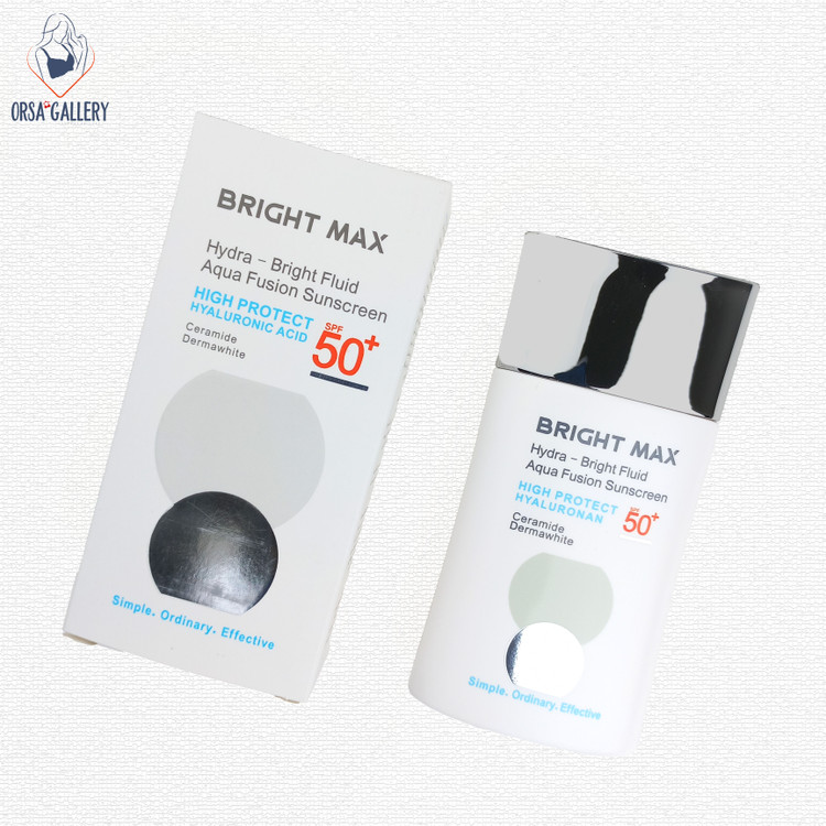 فلوئید ضد آفتاب آکوافیوژن هیدرا برایت +SPF50 برایت مکس / Bright Max