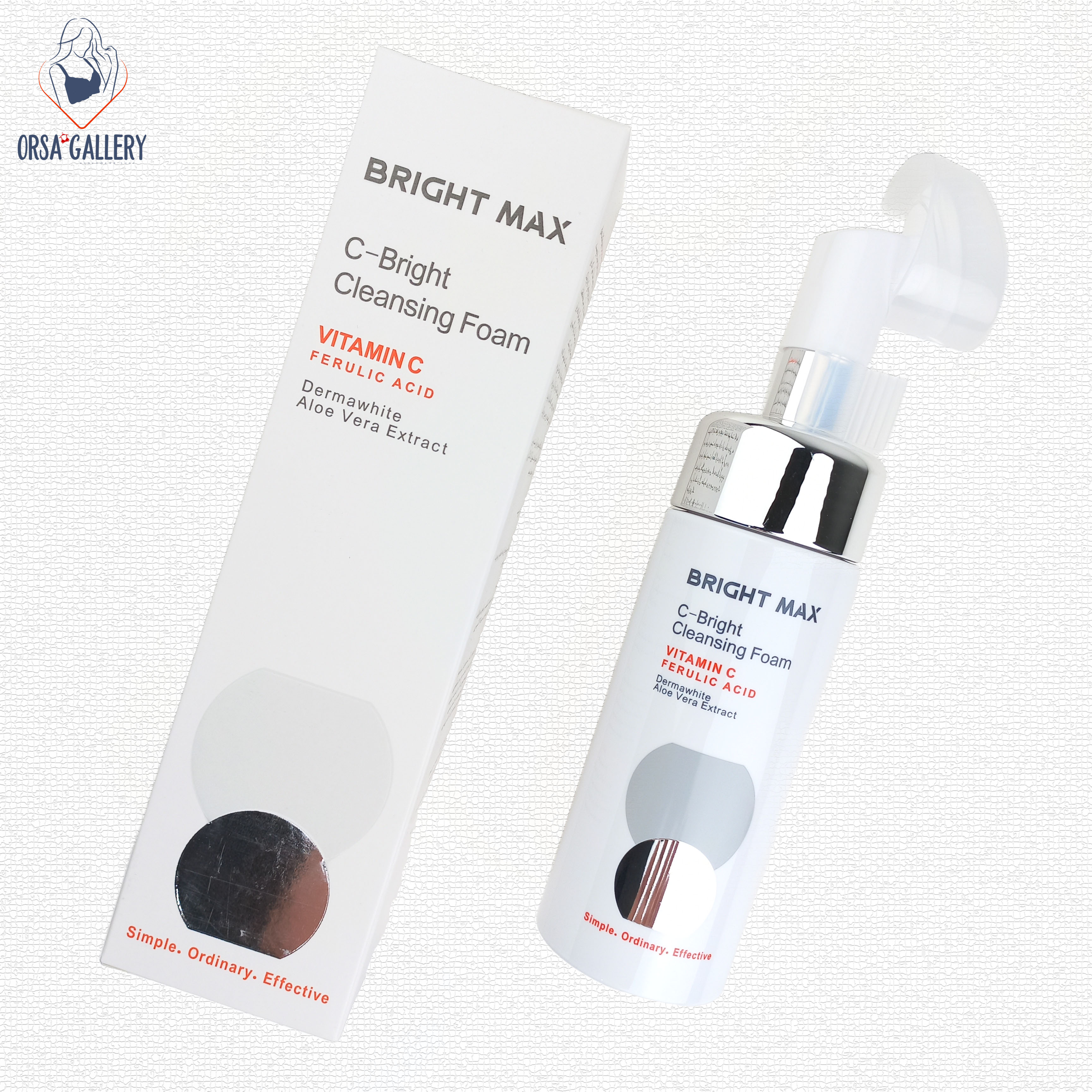 فوم پاک کننده صورت ویتامین C انواع پوست برایت مکس / Bright Max