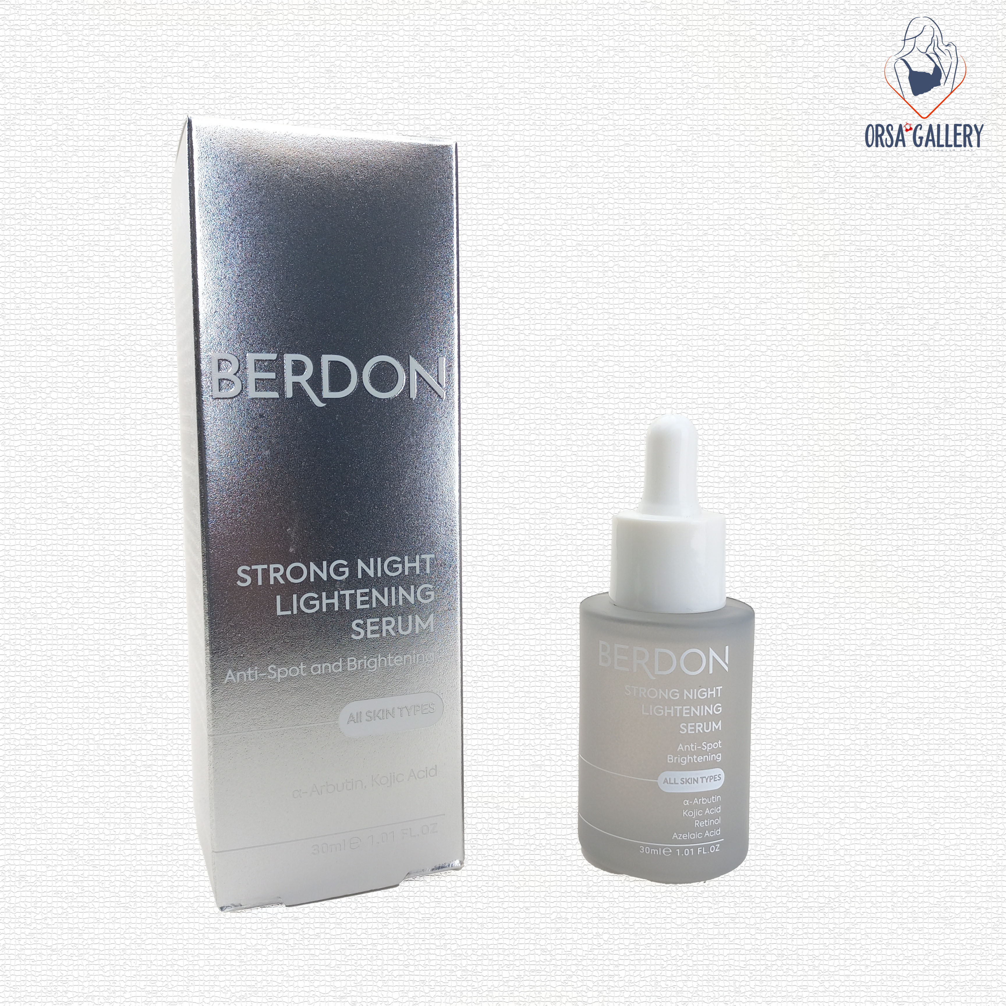 سرم روشن کننده قوی شب بردون / Berdon