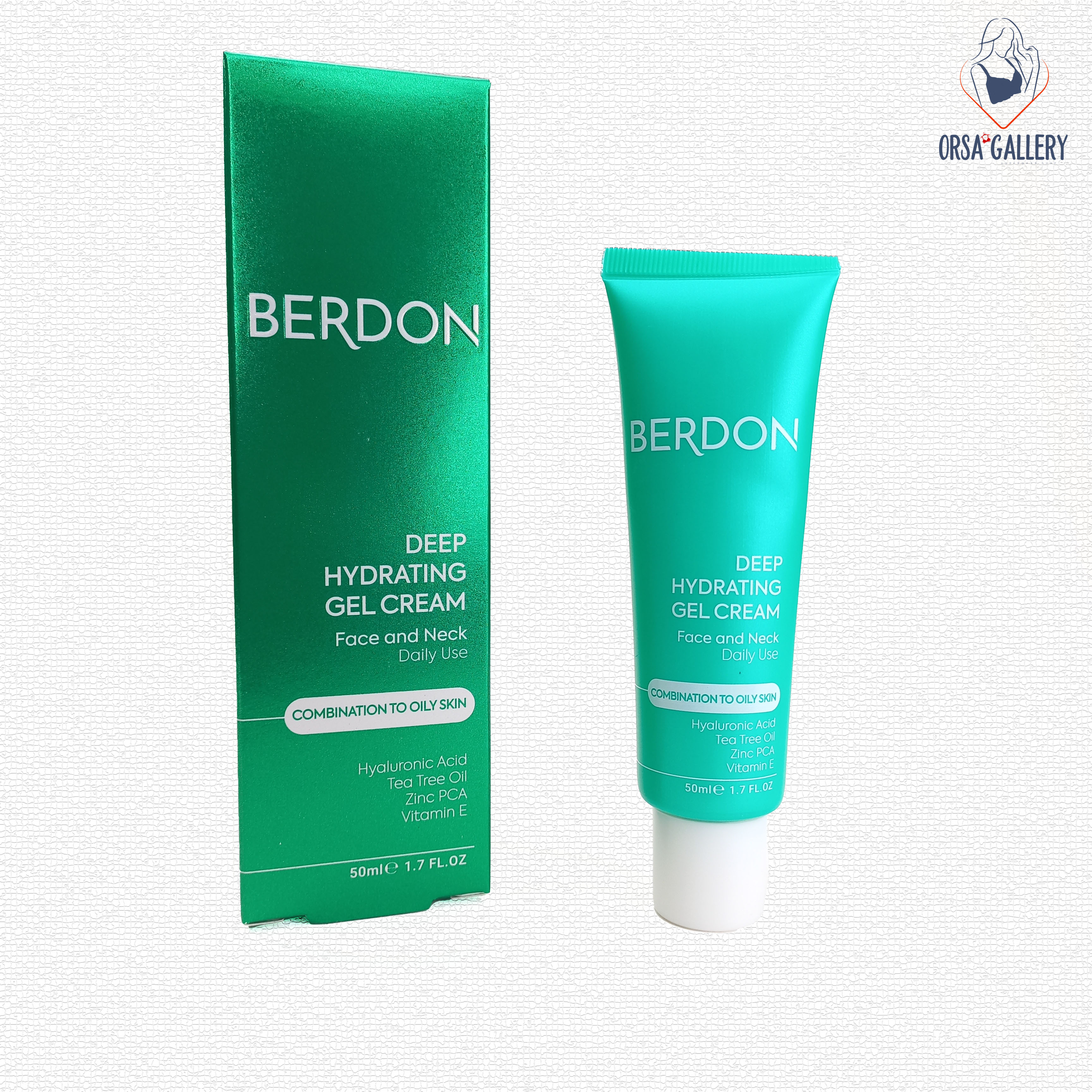 ژل کرم آبرسان مناسب پوست چرب بردون / Berdon