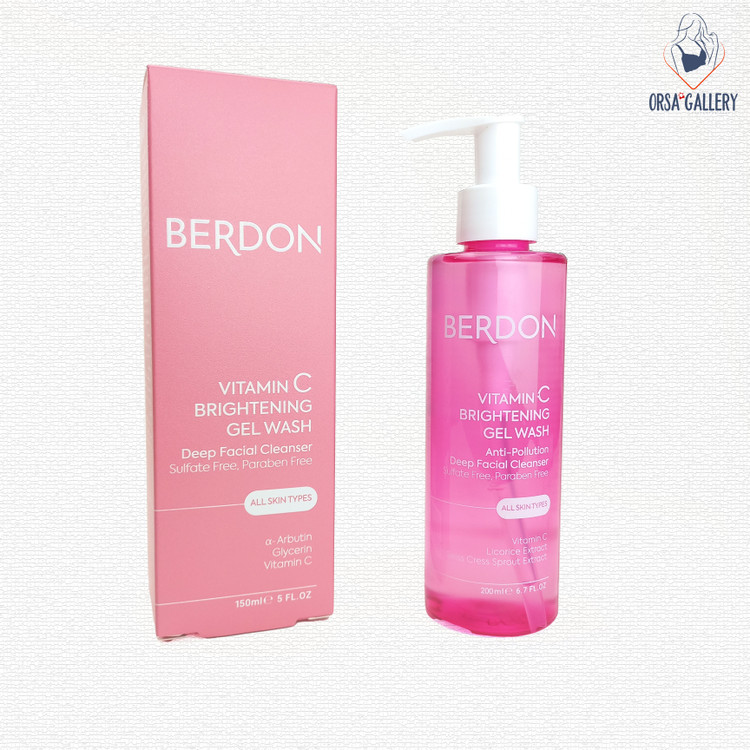 ژل شستشوی روشن کننده ویتامین سی بردون / Berdon