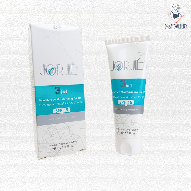 کرم مرطوب کننده دست و صورت 3 در 1 پوست معمولی و خشک ژرژیه / Jorji