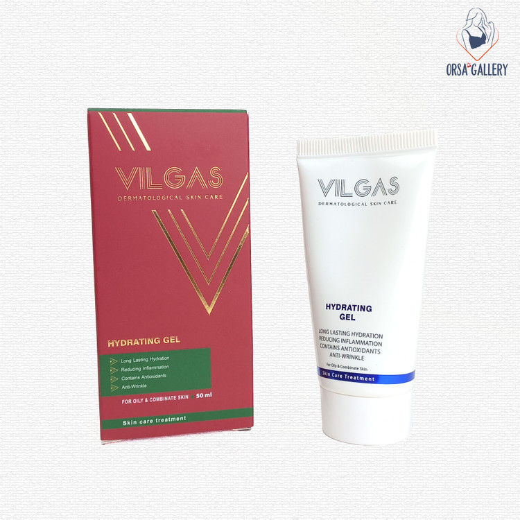ژل آبرسان پوست چرب و مختلط ویلگاس / Vilgas