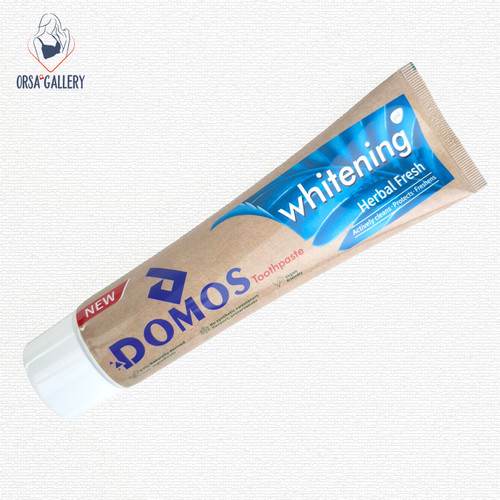 خمیر دندان گیاهی سفید کننده 180 گرمی دوموس / Domos