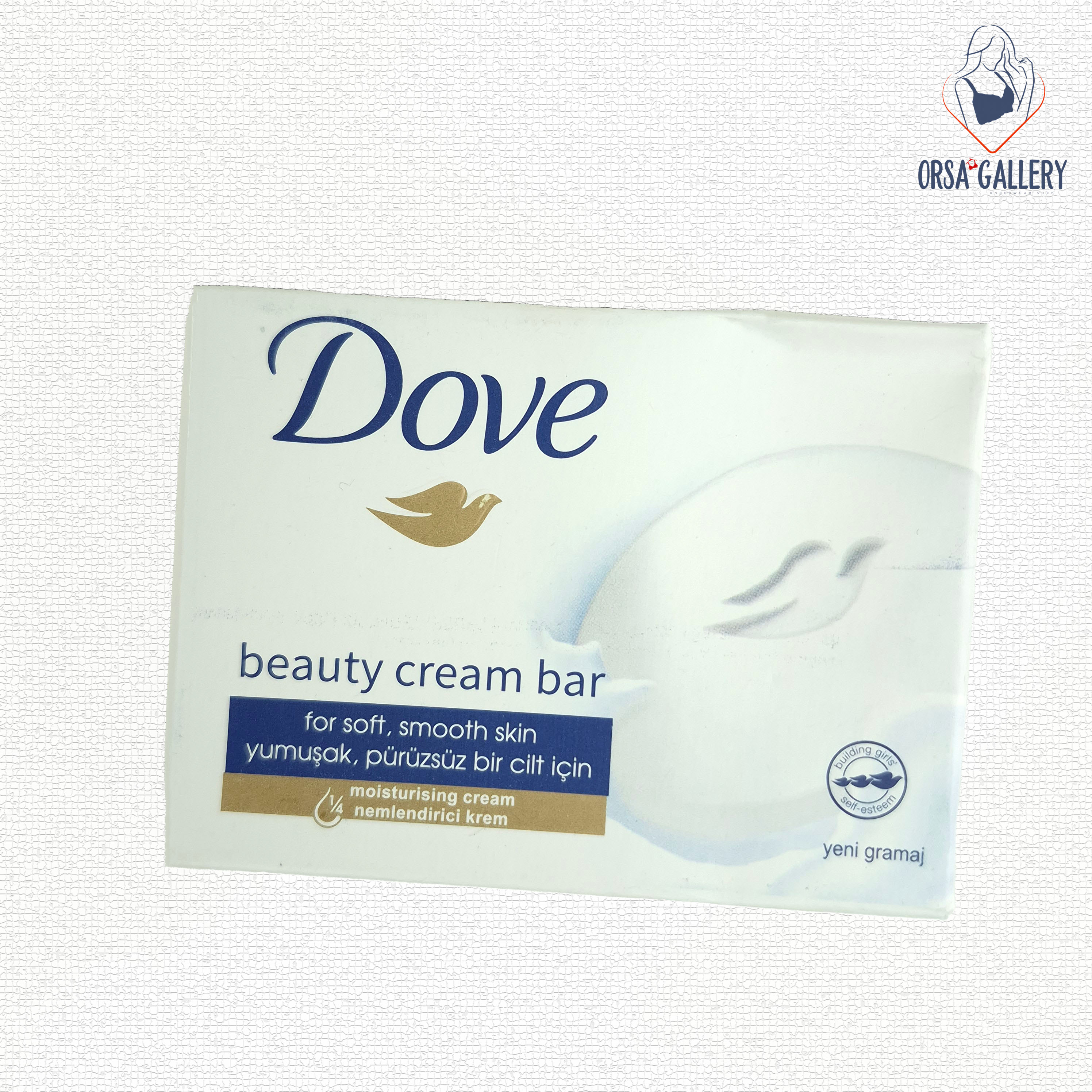 صابون کرمی داو مدل Beauty Cream Bar