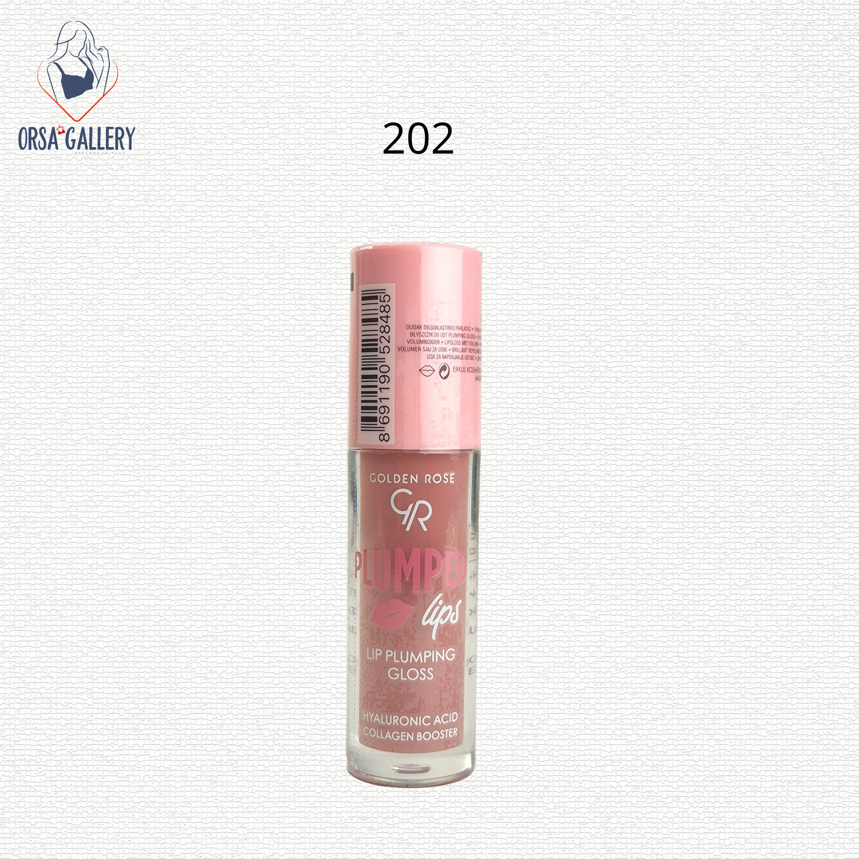 براق کننده و حجم دهنده لب گلدن رز / Golden Rose