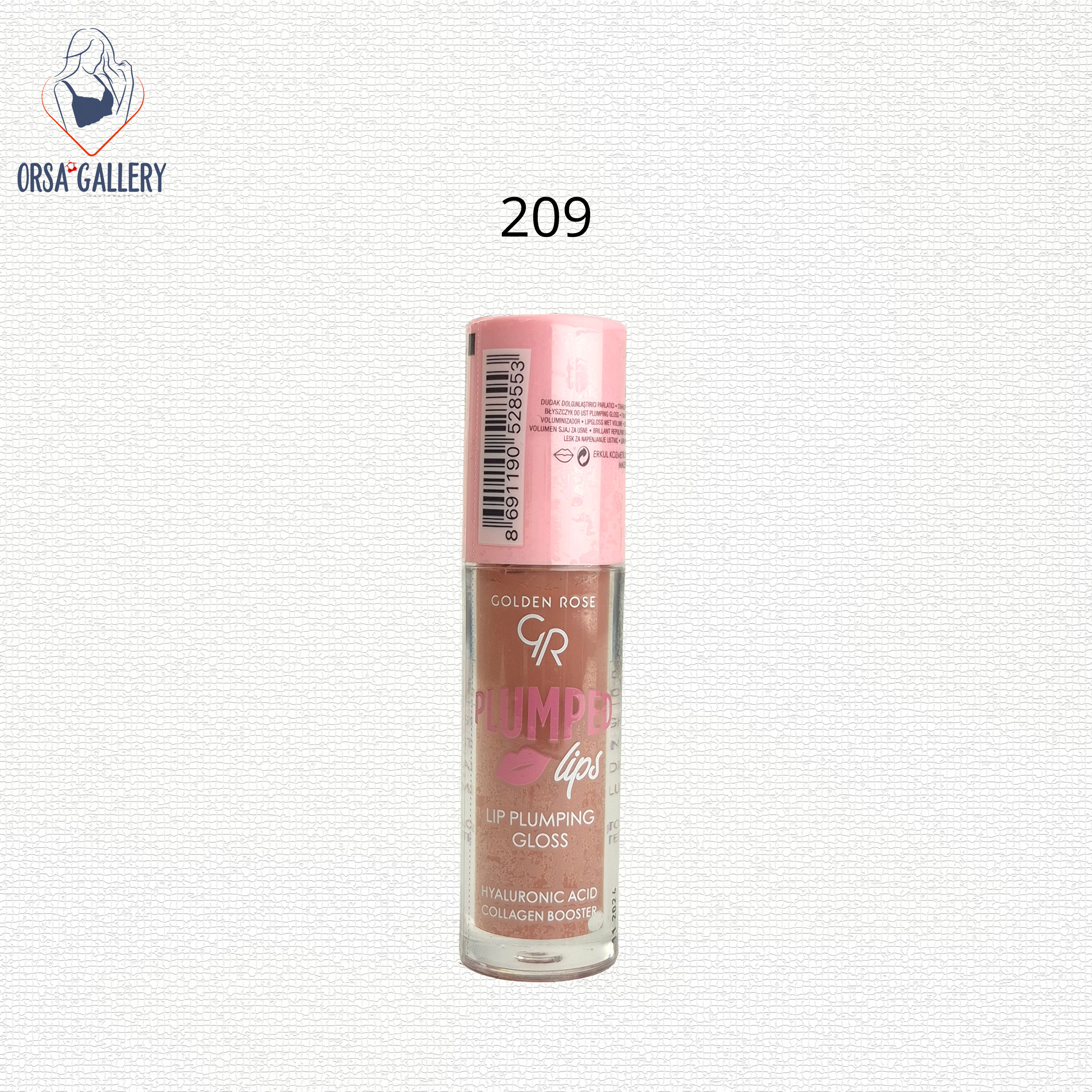 براق کننده و حجم دهنده لب گلدن رز / Golden Rose