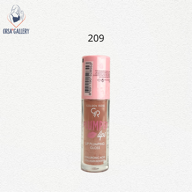 براق کننده و حجم دهنده لب گلدن رز / Golden Rose