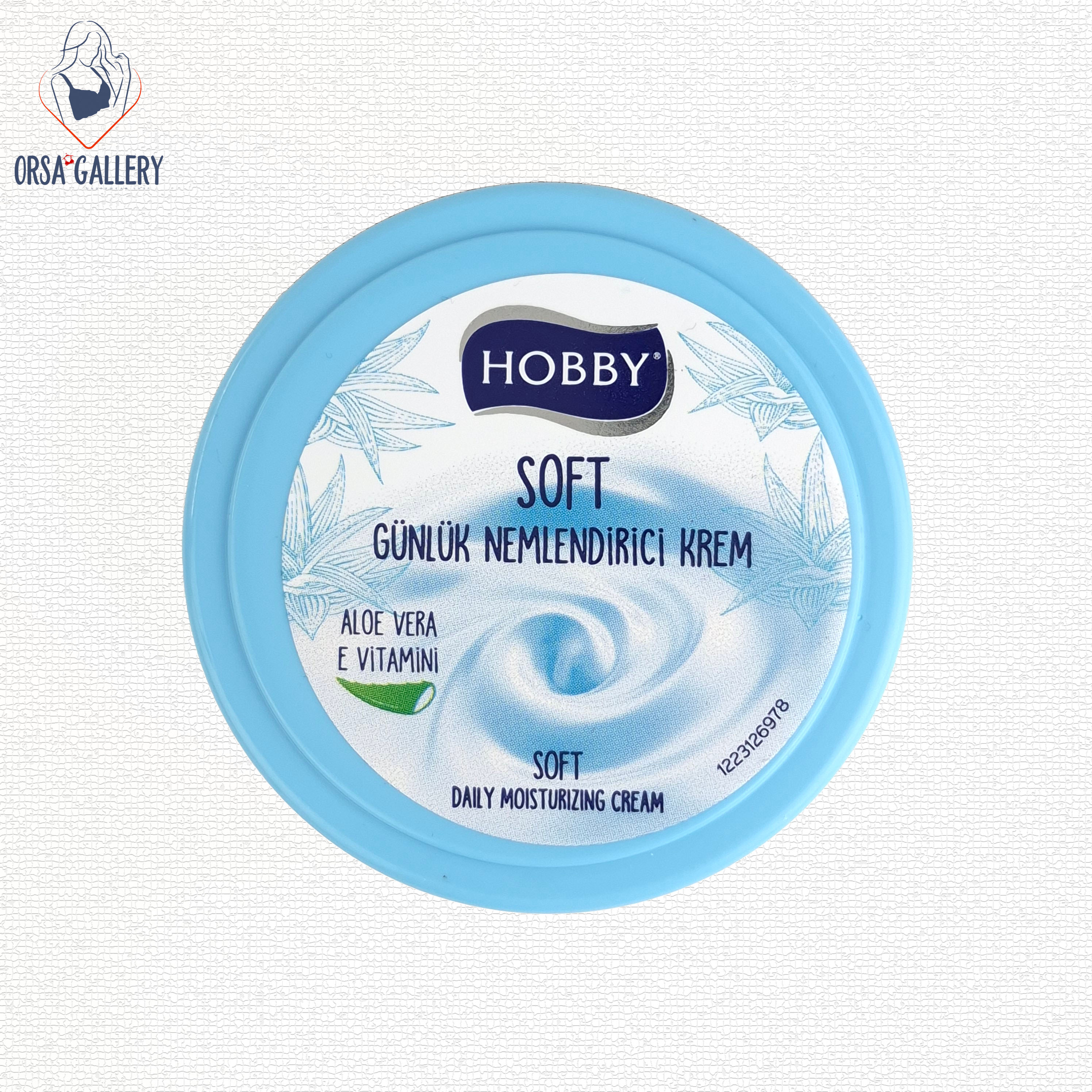 کرم مرطوب کننده آلوئه ورا مدل Soft هوبی / Hobby