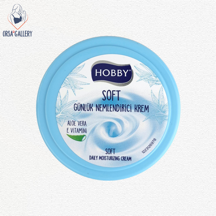 کرم مرطوب کننده آلوئه ورا مدل Soft هوبی / Hobby