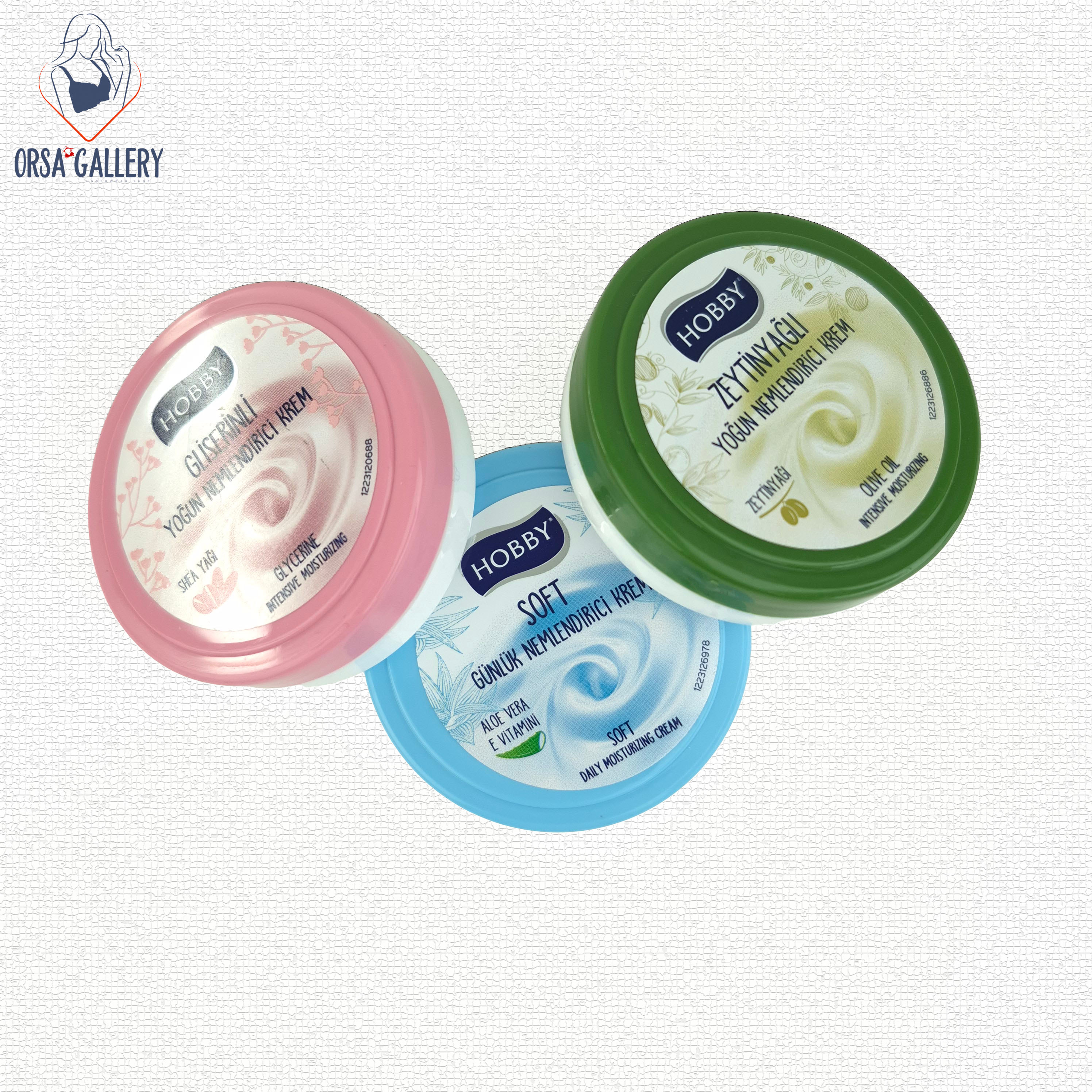 کرم مرطوب کننده هوبی پک 3 عددی / Hobby