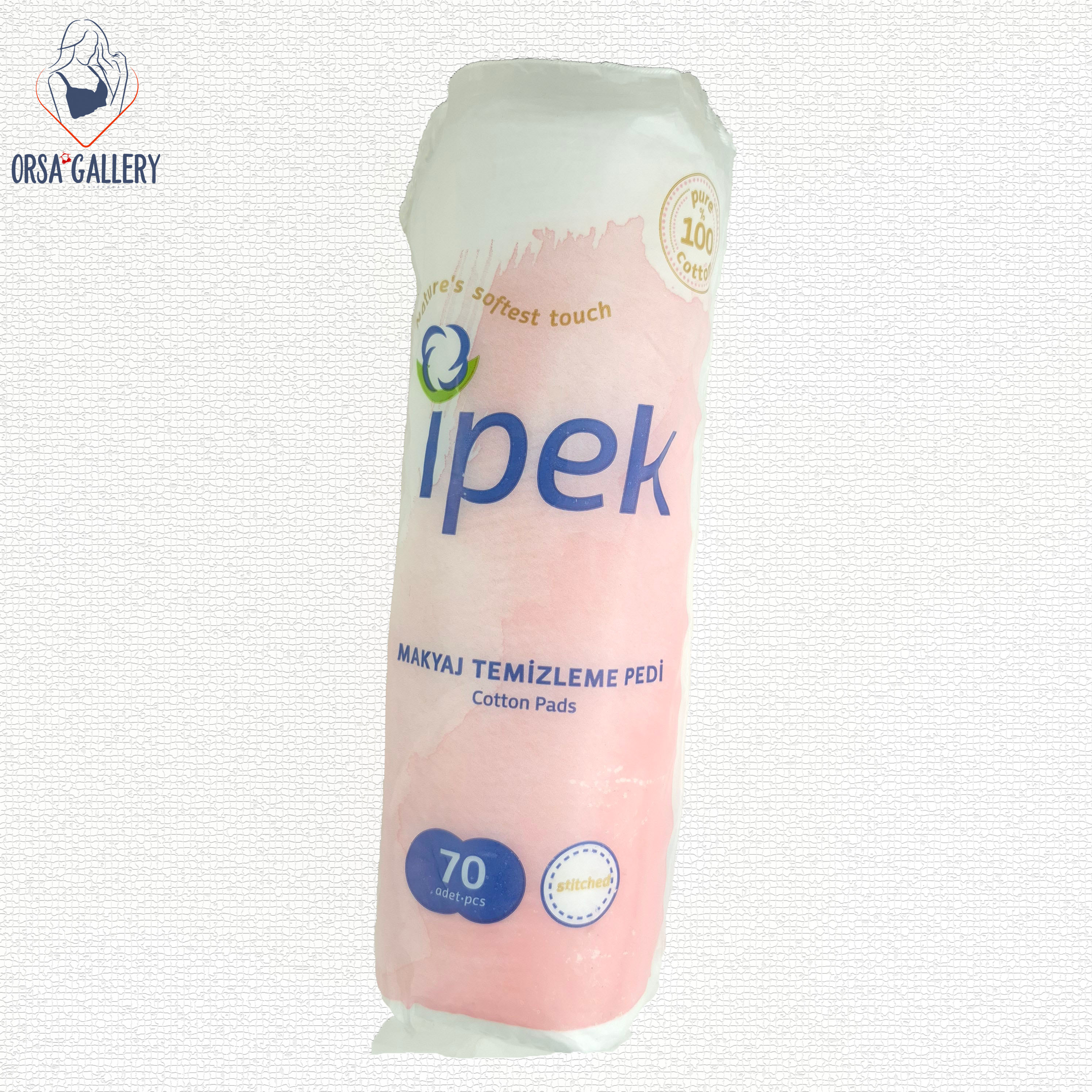 پد آرایش پاک کن 70 عددی ایپک / Ipek