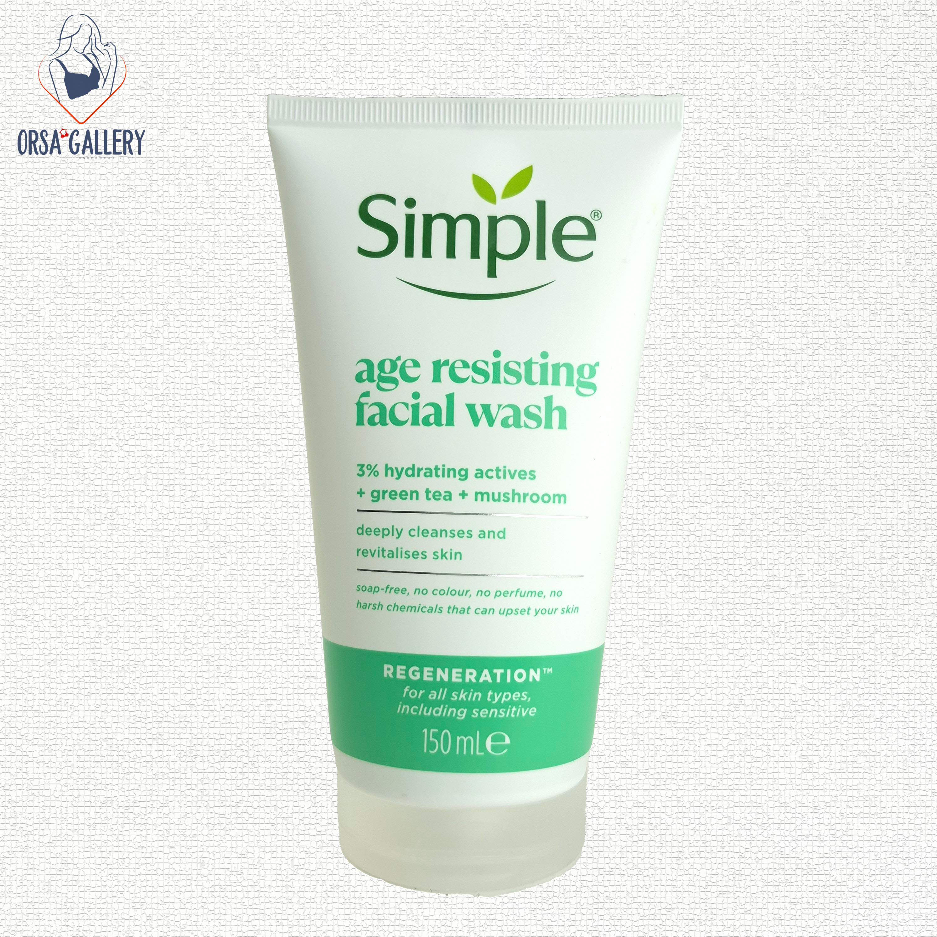 ژل شستشوی ضد پیری سیمپل / Simple