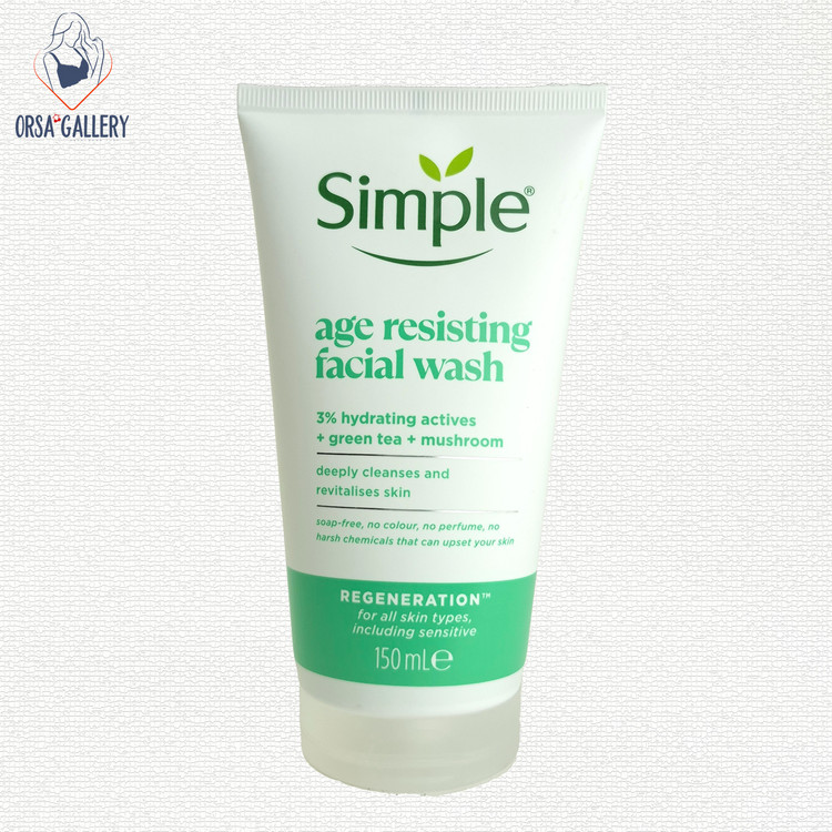 ژل شستشوی ضد پیری سیمپل / Simple
