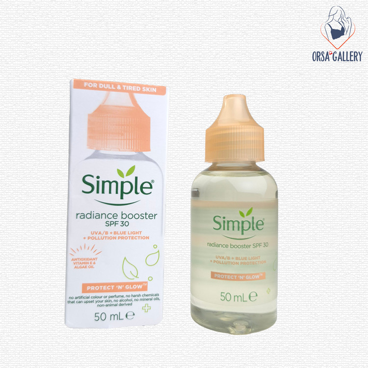 سرم ضد آفتاب و روشن کننده سیمپل / Simple