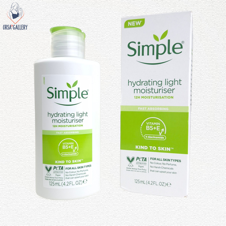 کرم مرطوب کننده و آبرسان مدل Light سیمپل / Simple