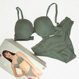 ست شورت و سوتین گیپور دار کد 4616 برند NBB