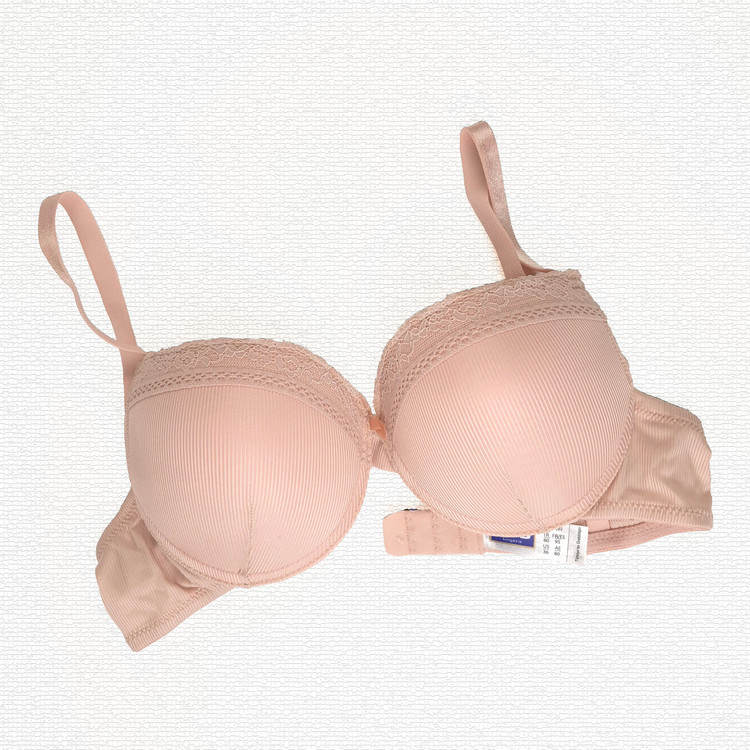 ست شورت و سوتین گیپور دار کد 4616 صورتی برند NBB