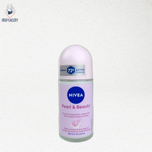 مام رول ضد تعریق زنانه مدل Pearl & Beauty نیوآ / Nivea