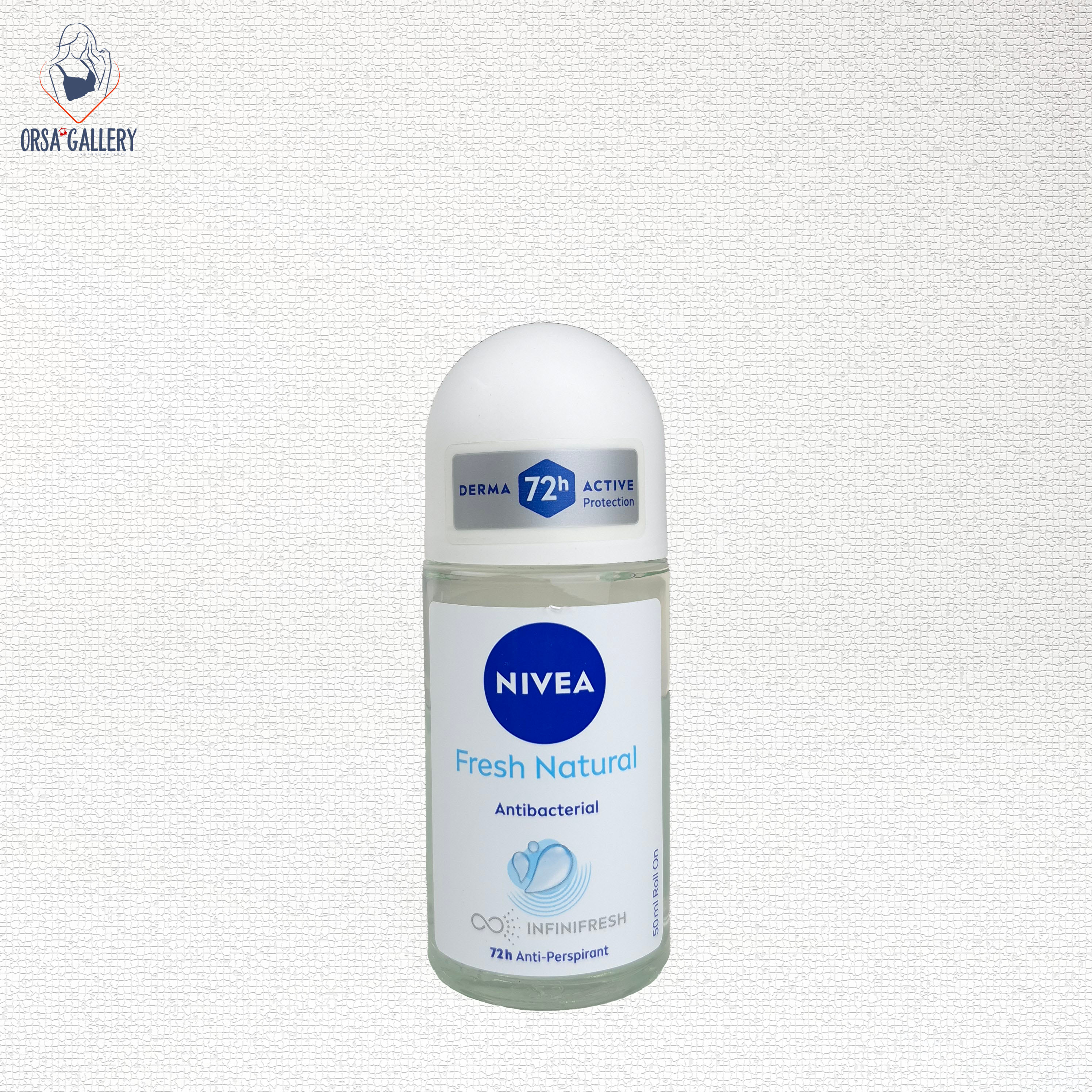 مام رول ضد تعریق مدل Fresh Natural 72h نیوآ / Nivea