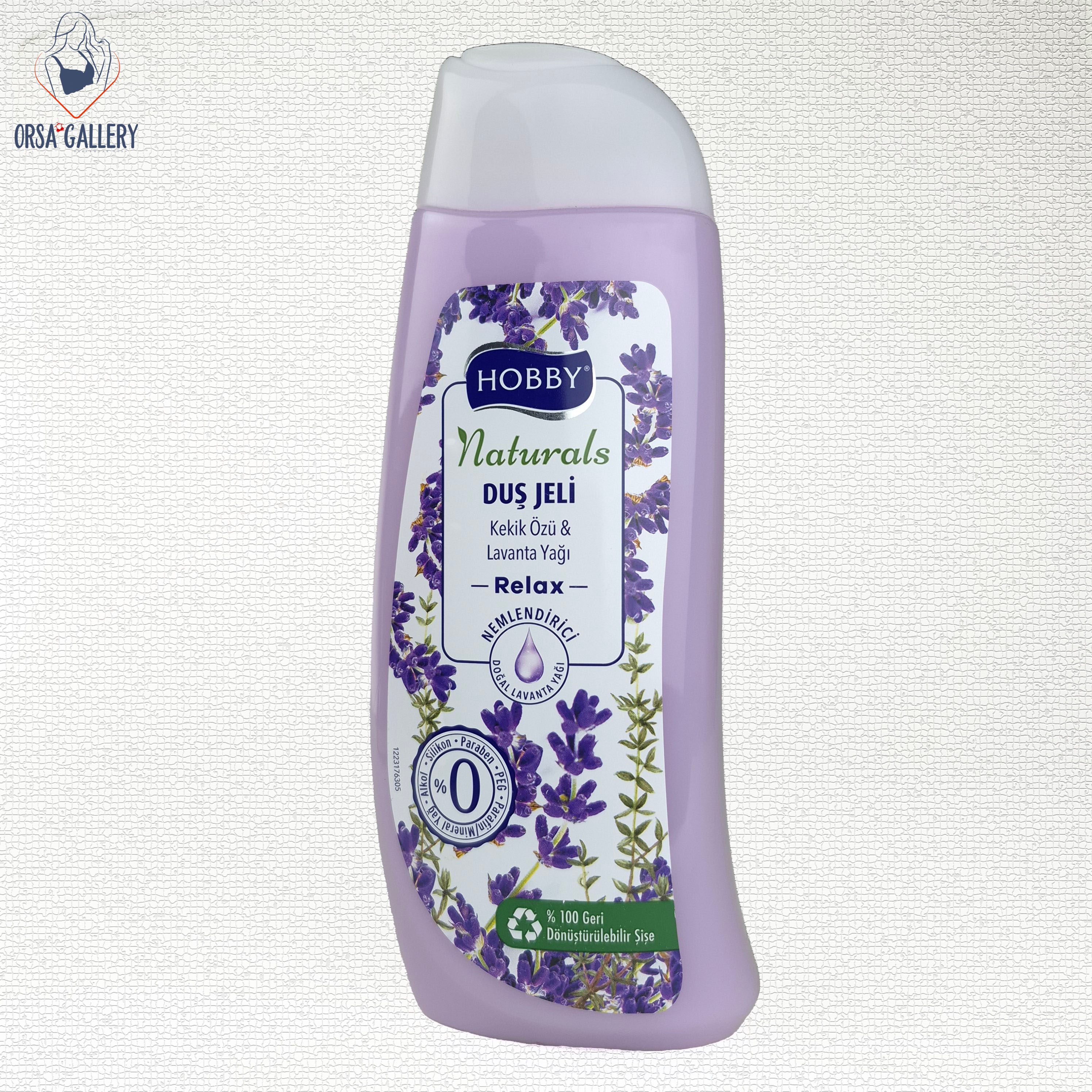 شامپو بدن هوبی با رایحه عصاره آویشن و روغن اسطوخودوس حجم 500ml