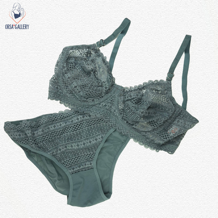 ست شورت و سوتین گیپور برند کارن