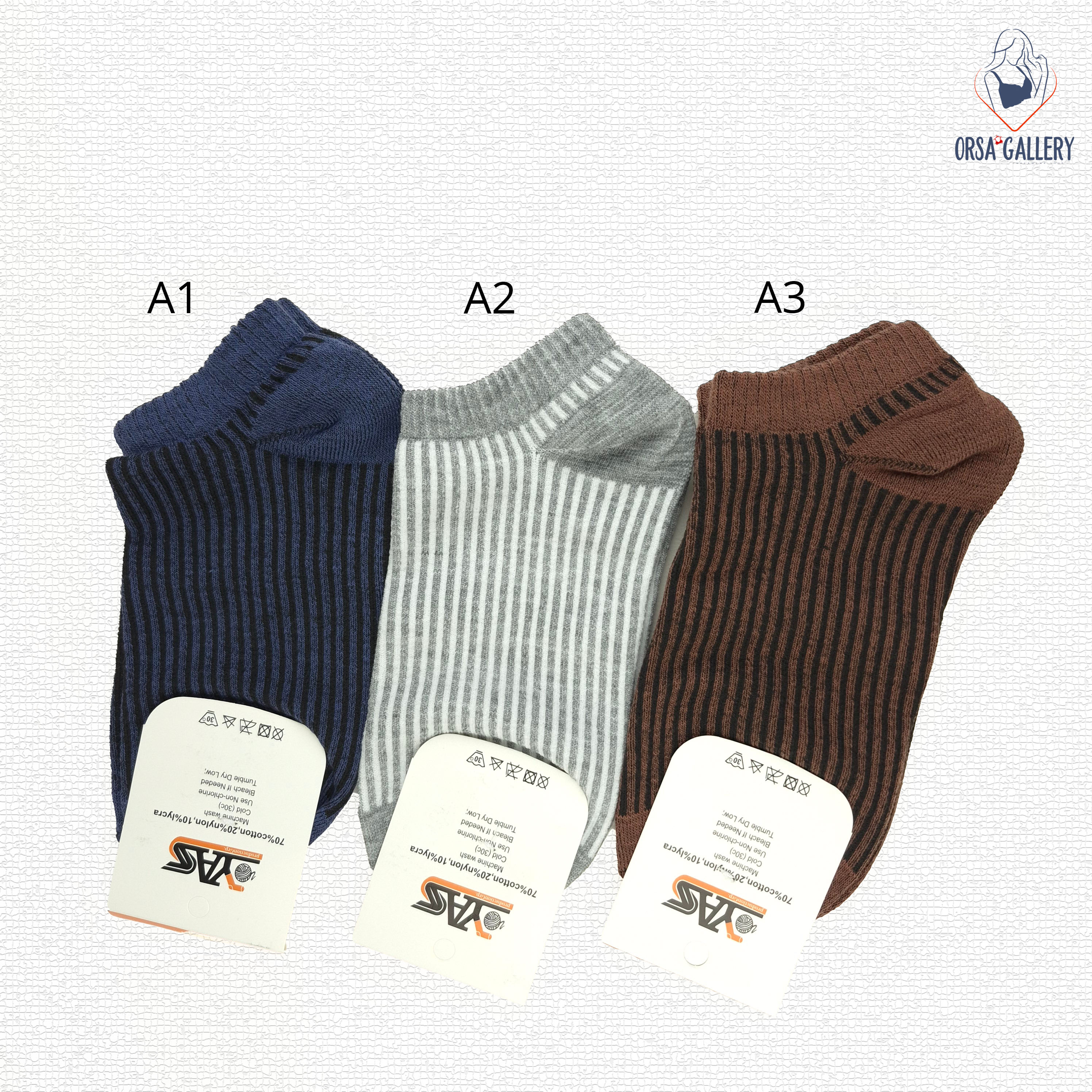 جوراب مچی طرح دار برند یاس