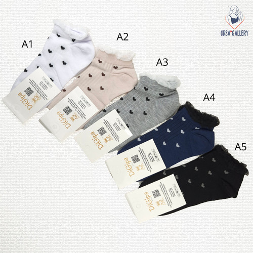 جوراب مچی طرح دار برند دیجی پا