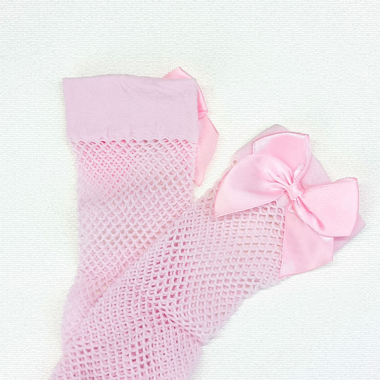 جوراب بچگانه زنبوری پاپیون دار