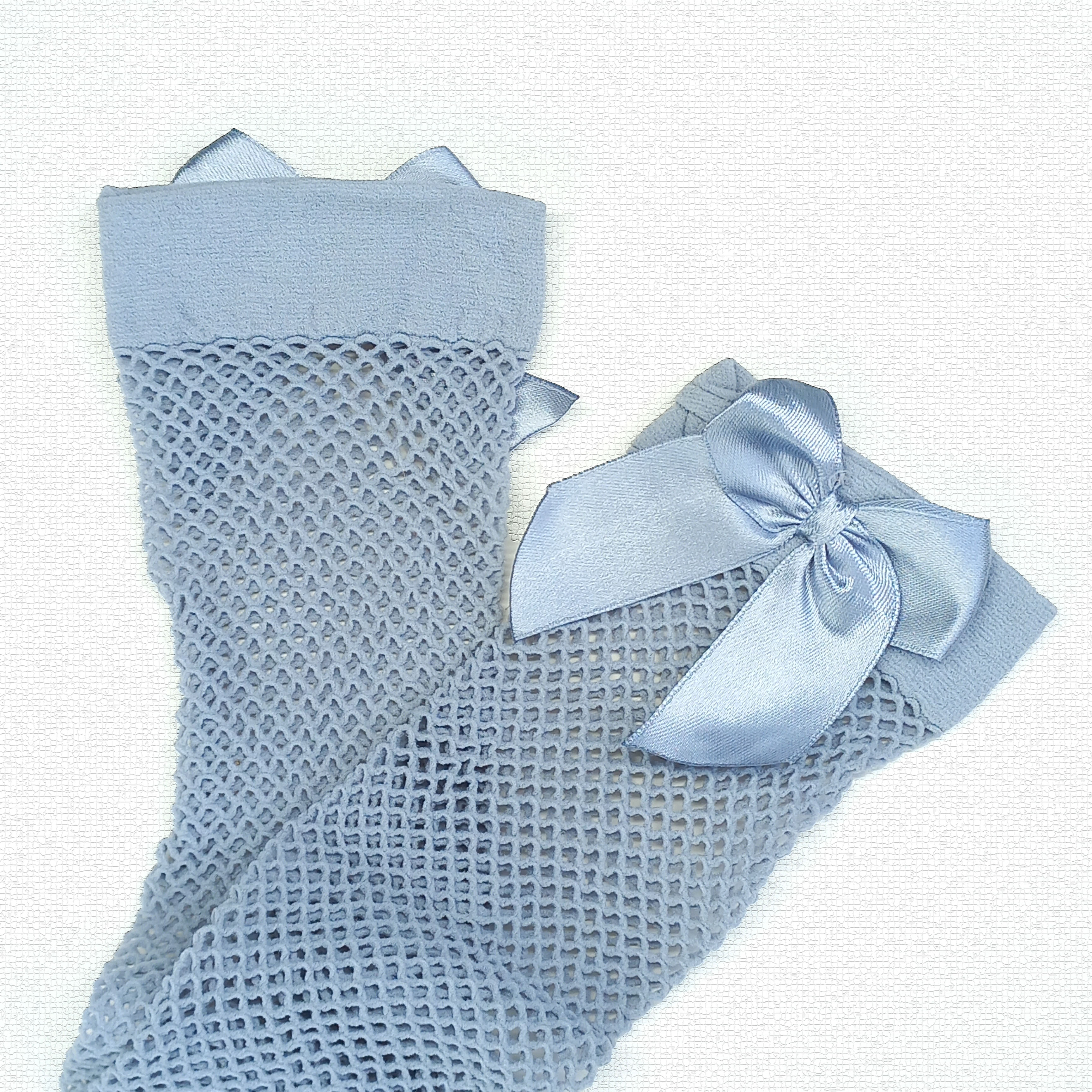 جوراب بچگانه زنبوری پاپیون دار