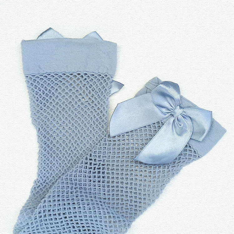 جوراب بچگانه زنبوری پاپیون دار