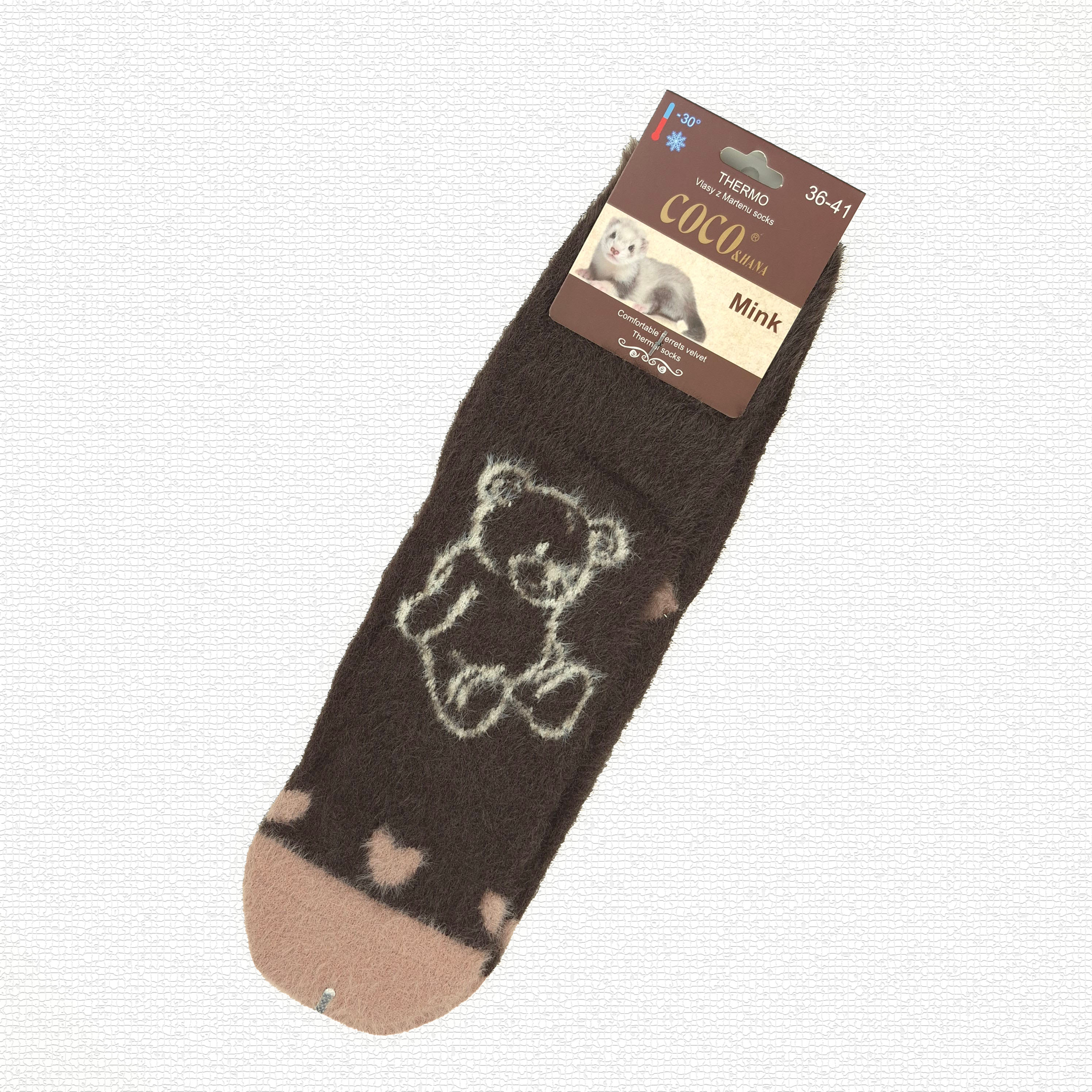 جوراب ساقدار موهر برند کوکوهانا کد 1100