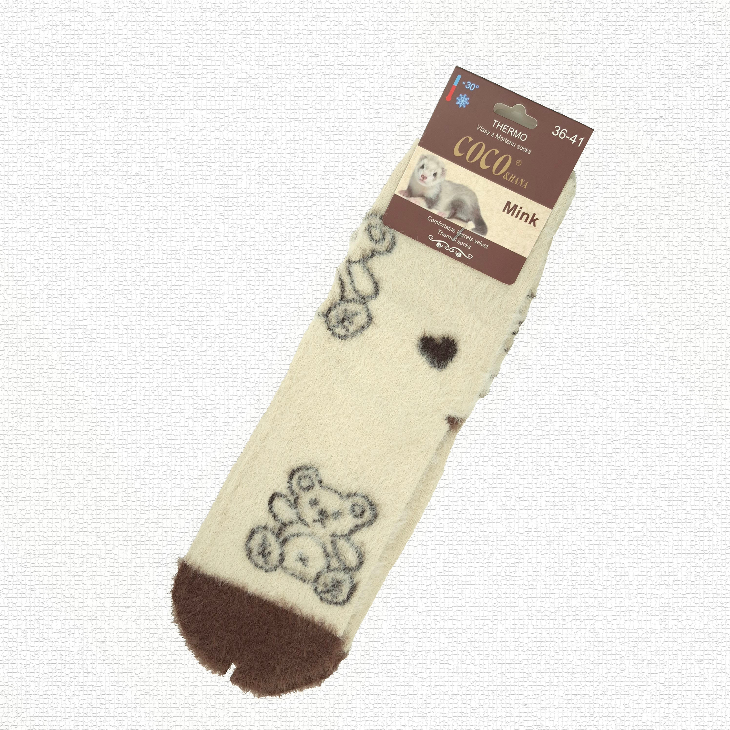 جوراب ساقدار موهر برند کوکوهانا کد 1100